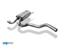 FOX Edelstahl Duplex Sportauspuff BMW 4er F36 420i 428i je 80mm rund eingerollt