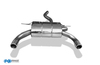 FOX Edelstahl Duplex Sportauspuff BMW 4er F36 420i 428i je 80mm rund eingerollt