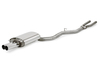 Fox Edelstahl Racing-Komplettanlage ab Kat BMW 5er E60 E61 520i 523i 525i 530i Limousine/Touring 2x76mm rund scharf gerade