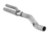 Fox Edelstahl Racing-Komplettanlage ab Kat BMW 5er E60 E61 520i 523i 525i 530i 2x76mm rund eingerollt gerade mit Absorber