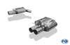 Fox Edelstahl Duplex Sportauspuff BMW 5er F10 F11 535d Limousine/Touring 2x90mm rund scharf gerade