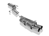 Fox Edelstahl Sportauspuff-Komplettanlage ab Kat BMW 7er E32 740i 2x76mm rund scharf gerade Fox Edelstahl Sportauspuff-Komplettanlage ab Kat BMW 7er E32 740i 2x76mm rund scharf gerade