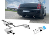 Fox Edelstahl Duplex Sportauspuff-Komplettanlage ab Kat Chrysler 300 C 3.5l inkl. AWD Limousine/Kombi ab 04 1x100mm rund eingerollt abgeschrägt mit Absorber Fox Edelstahl Duplex Sportauspuff-Komplettanlage ab Kat Chrysler 300 C 3.5l inkl. AWD Limousine/Kombi ab 04 1x100mm rund eingerollt abgeschrägt mit Absorber