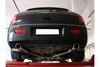 Fox Edelstahl Duplex Racing-Sportauspuffanlage ab Kat Chrysler 300 C 5.7l inkl. AWD Limousine/Kombi ab 04 je 100mm rund eingerollt abgeschrägt mit Absorber