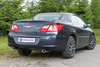 Fox Edelstahl Duplex Sportauspuff Chrysler Sebring Coupe & Cabrio Typ JS Bj.07-10 115x85mm oval eingerollt abgeschrägt mit Absorber