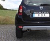 FOX Edelstahl Sportauspuff Dacia Duster 1.2 TCe 125 4x2 90mm rund eingerollt