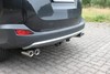 FOX Edelstahl Duplex Endrohrsystem Toyota RAV4 IV Diesel ab 2013 je 2x80mm rund eingerollt abgeschrägt mit Absorber