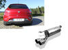 Fox Edelstahl Sportauspuff Fiat Bravo Diesel Typ 198 2x90mm rund scharfkantig abgeschrägt