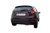Fox Edelstahl Komplettanlage ab Kat Ford Fiesta MK7 JA8 inkl. Sport 1.2l ab 2008 2x86x54mm oval eingerollt abgeschrägt