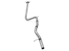 Fox Edelstahl Racing-Komplettanlage ab Kat. Ford Focus 1 Tunier 1.8l DNW 1x90mm rund eingerollt gerade mit Absorber