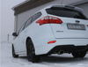 Fox Edelstahl Racing-Komplettanlage ab Kat Ford Focus 3 Turnier 1.0l Ecoboost mit Styling-Paket 115x85mm oval eingerollt abgeschrägt