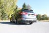 FOX Edelstahl Duplex Sportauspuff Ford Mondeo Mk5 1.5 EcoBoost je 2x76mm rund doppelwandig abgeschrägt