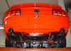 Fox Edelstahl Duplex Sportauspuff Ford Mustang Coupe 4.0l V6 ab 2005 1x90mm rund eingerollt abgeschrägt mit Absorber