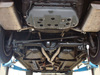 Fox Edelstahl Duplex Sportauspuff Ford Mustang Coupe 4.0l V6 ab 2005 1x90mm rund eingerollt abgeschrägt mit Absorber