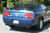Fox Edelstahl Duplex Sportauspuff-Komplettanlage ab Kat Ford Mustang GT Coupe 4.6l ab 2005 je 100mm rund doppelwandig abgeschrägt