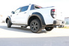 Fox Edelstahl Sidepipe Sportauspuff-Komplettanlage ab Kat Ford Ranger Wildtrack ab 2015 rechts-links je 2x115x85mm oval eingerollt