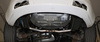 FOX Edelstahl Duplex Sportauspuff Alfa Romeo Brera je 2x106x71mm oval eingerollt seitlich abgeschrägt
