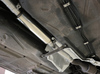 Fox Edelstahl Sportauspuff-Komplettanlage ab Kat Audi 80/90 89 B3 Limousine/Coupe u. B4 Cabrio 2x55mm rund scharfkantig