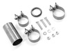 Fox Edelstahl Racing-Komplettanlage ab Kat. Audi 80/90 quattro (89) Limousine/Coupe 2x76mm rund scharf gerade