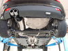 Fox Edelstahl Sportauspuff Audi A1 1.2l 1.6TDI 2x90mm rund eingerollt abgeschrägt