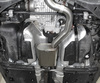 Fox Edelstahl Sportauspuff-Komplettanlage ab Kat Audi A3 8P 3.2 V6 quattro Sportback 2x90mm rund eingerollt abgeschrägt mit Absorber
