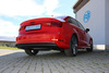 Fox Edelstahl Racing-Komplettanlage ab Kat Audi A3 8V 1.8 TFSI Limousine S-Line 2x80mm rund eingerollt abgeschrägt