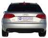 Fox Edelstahl Duplex Sportauspuff Audi A4 B8 8K Limousine/Avant 1.8 2.0l TFSI inkl. Quattro je 100mm rund eingerollt abgeschrägt