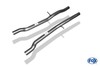 Fox Edelstahl Duplex Racing-Komplettanlage ab Kat Audi A6 4F Typ C6 quattro Limousine u. Avant 4.2l je 1x90mm rund eingerollt abgeschrägt mit Absorber