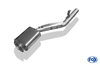 Fox Edelstahl Sportauspuff-Komplettanlage ab Kat BMW 3er E30 318is 1x70mm rund scharf gerade