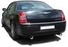 Fox Edelstahl Duplex Sportauspuff Chrysler 300 C 3.5l inkl. AWD Limousine/Kombi ab 04 1x100mm rund eingerollt abgeschrägt mit Absorber