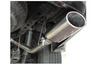 FOX Edelstahl Endrohrsystem Dodge Nitro 140x90mm oval eingerollt abgeschrägt