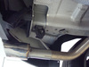 Fox Edelstahl Duplex Sportauspuff Ford Focus 3 Fließheck 1.6 TDCi je 106x71mm oval eingerollt schräg mit Absorber