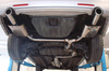 Fox Edelstahl Duplex Sportauspuff Honda Accord 7 Tourer CM1 Bj.03-08 je 1x100mm rund eingerollt abgeschrägt