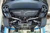 Fox Edelstahl Duplex Sportauspuff Jaguar XF Typ CC9 4.2l 2x90mm rund eingerollt abgeschrägt