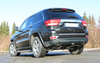 FOX Edelstahl Duplex Sportauspuff Jeep Grand Cherokee WK2 3.0 CRD je 129x106mm oval eingerollt abgeschrägt