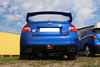 FOX Edelstahl Duplex Sportauspuffanlage ab Kat Subaru WRX STI Stufenheck ab 2014 je 2x90mm rund eingerollt