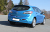 Fox Edelstahl Sportauspuff Mazda 3 Typ BL Diesel 129x106mm oval eingerollt abgeschrägt