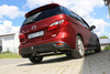 Fox Edelstahl Duplex Sportauspuff Mazda 5 Typ CW ab 2010 je 80mm rund eingerollt abgeschrägt