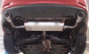Fox Edelstahl Duplex Sportauspuff Mazda 6 III GJ Limousine Benzin ab 2012 je 100mm rund eingerollt abgeschrägt