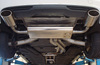 Fox Edelstahl Duplex Sportauspuff-Komplettanlage ab Kat Mercedes B-Klasse W246 B180 B200 B250 je 140x90mm oval eingerollt abgeschrägt ohne Absorber