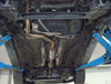 Fox Edelstahl Duplex Racing-Komplettanlage inkl. Kat und Downpipe Opel Corsa D GSi 1x100mm rund eingerollt abgeschrägt