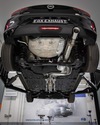FOX Edelstahl Sportauspuff-Komplettanlage ab OPF Opel Corsa F 1.2l 1x100mm rund doppelwandig abgeschrägt