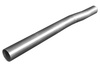 Fox Edelstahl Racing-Komplettanlage ab Kat Audi 80 quattro B4 Limousine/Avant mit Serien-Schürze 2x76mm rund scharf gerade mit Absorber