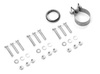 Fox Edelstahl Racing-Komplettanlage ab Kat Audi 80 S2 Coupe quattro (Typ 89) 2x76mm rund scharf gerade