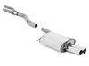 Fox Edelstahl Racing-Komplettanlage ab Kat BMW 5er E60 E61 520i 523i 525i 530i Limousine/Touring 2x76mm rund scharf gerade