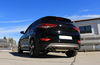 FOX Edelstahl Duplex Racing-Komplettanlage ab Kat. Hyundai Tucson 3 Typ TL 4x4 (Mod. ohne OPF) je 2x115x85mm oval eingerollt abgeschrägt