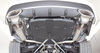 Fox Edelstahl Duplex Racing-Komplettanlage ab Kat Mercedes E-Klasse Cabrio A207 Facelift W212 ab 2013 4-Zylinder
