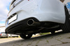 Fox Edelstahl Duplex Racing-Komplettanlage ab Kat Opel Insignia A 2.0 Turbo Frontantrieb je 140x90mm oval eingerollt abgeschrägt mit langer Tulpe