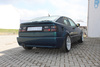 Fox Edelstahl Racing-Komplettanlage ab Kat. VW Corrado 2.0l 16V 115x85mm oval eingerollt abgeschrägt