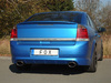 Fox Edelstahl Duplex Racing-Komplettanlage ab Kat Opel Vectra C OPC je 140x90mm oval eingerollt abgeschrägt